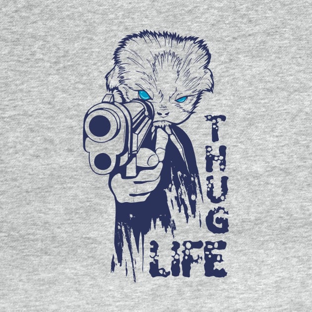 Thug Life Design by teespotfashions